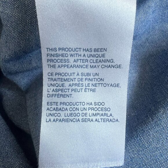 Tommy Hilfiger Chambray Surfboard Shirt Size S - Picture 11 of 13